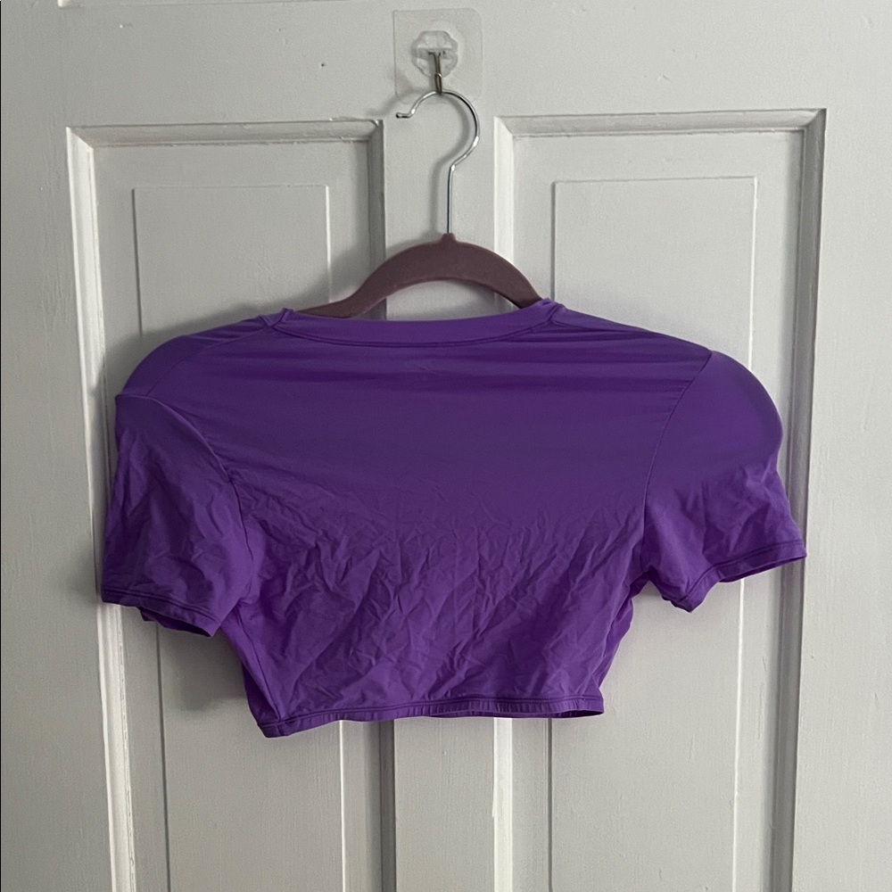 SKIMS Purple Women's Crop Top